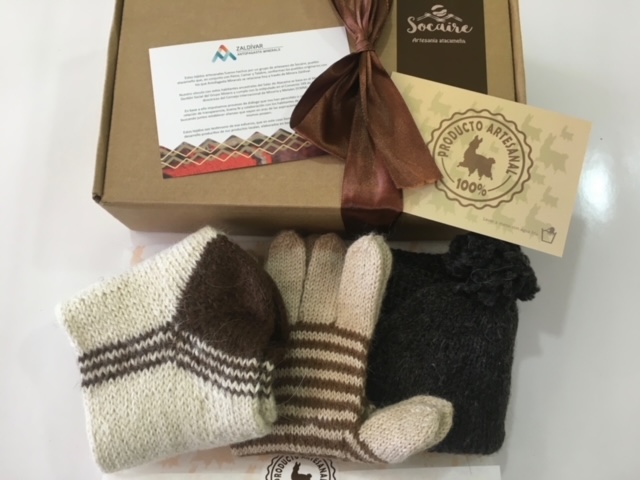 Productos artesanales de Socaire para realizar reconocimientos