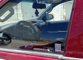 Implementan nuevo sistema QR para plan de tránsito en Área Seca