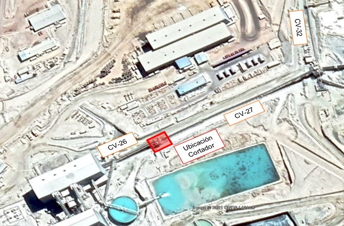 Nueva torre de muestreo permitirá mejorar el seguimiento y control en el proceso de lixiviación