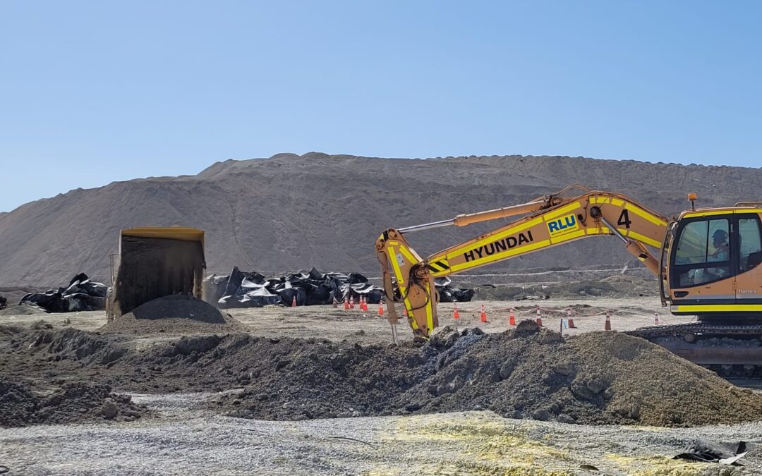 Tras intensa preparación, hoy comenzó shifting de correa CV-136