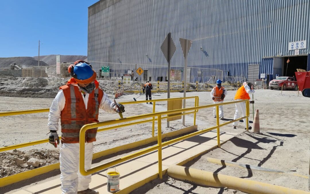 Trabajadores de Operaciones Área Seca realizaron jornada de limpieza