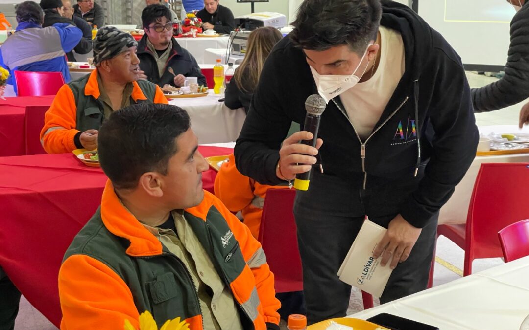 Así celebraron el Día del Trabajo en Minera Zaldívar