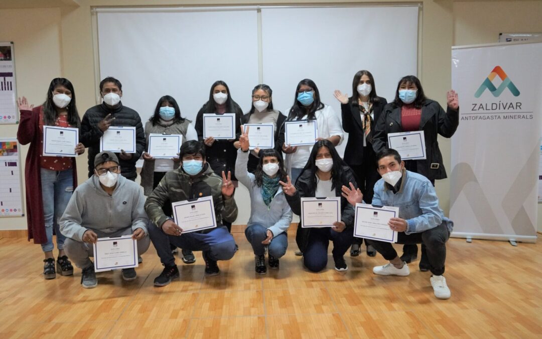 Habitantes de Talabre recibieron certificados en Administración y Contabilidad Básica