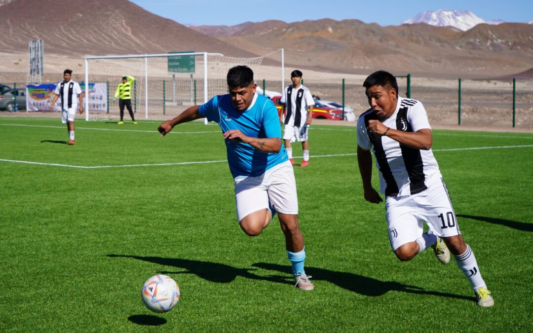Vuelve el fútbol a las comunidades del sur del Salar de Atacama
