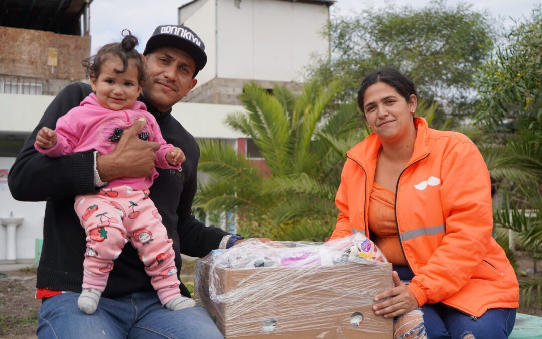 Más de 1.300 familias migrantes recibieron apoyo social, jurídico y humanitario