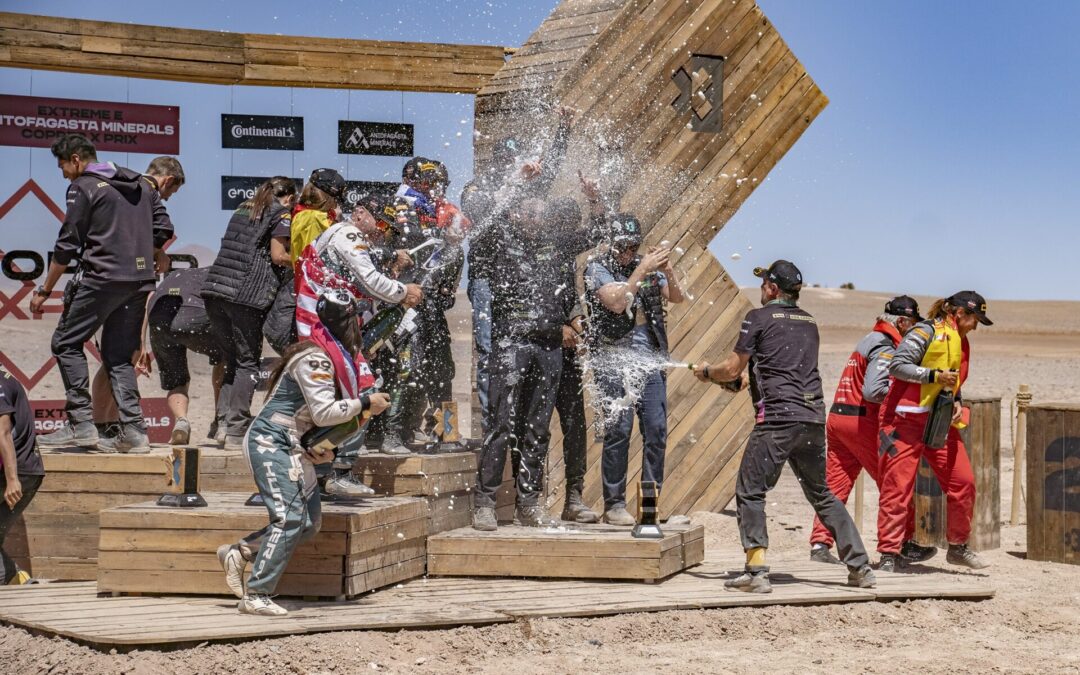 X44 alcanzó la cima de la Antofagasta Minerals Copper X Prix