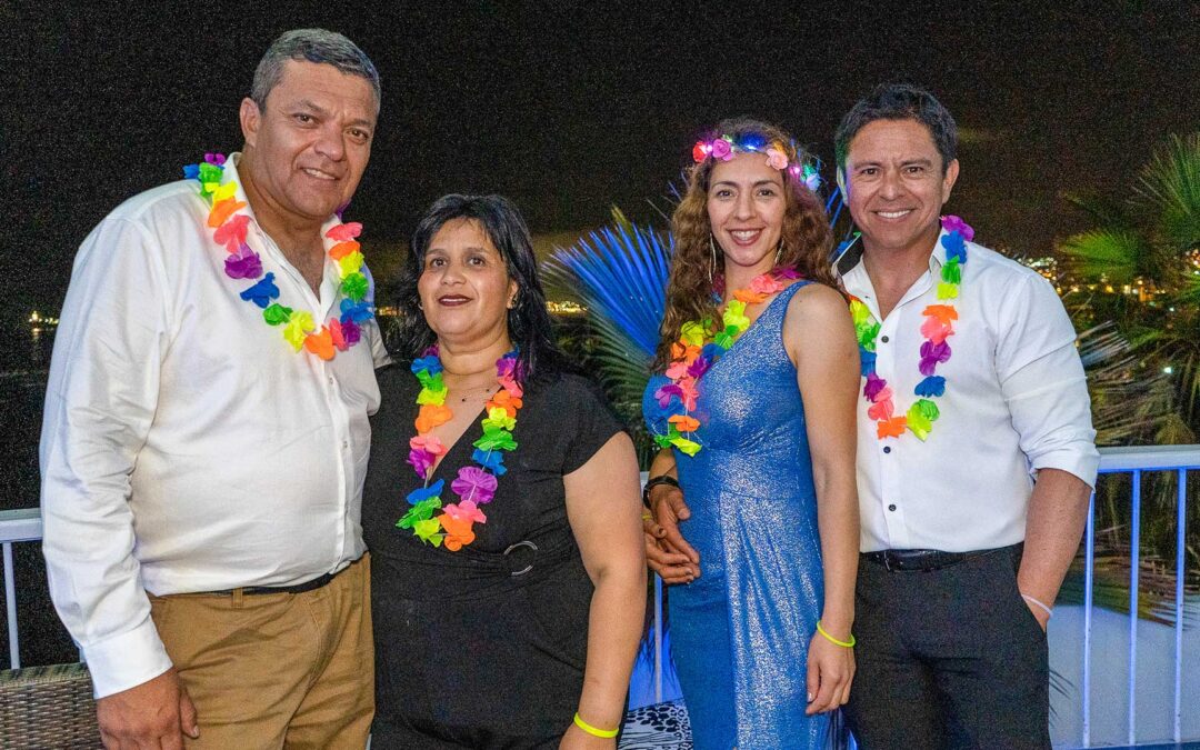 Con música, bailes y humor se vivieron las celebraciones de fin de año