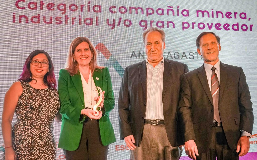 Antofagasta Minerals recibió premio por avances en equidad de género