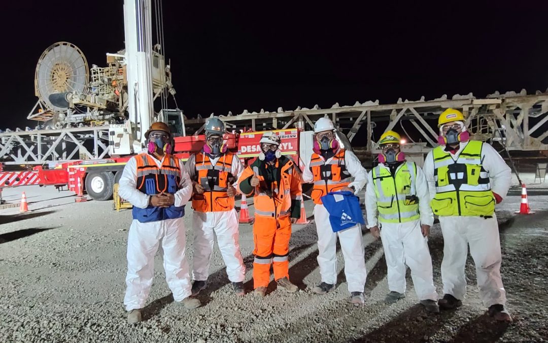 Sin accidentes finalizó el shifting anual de apilado