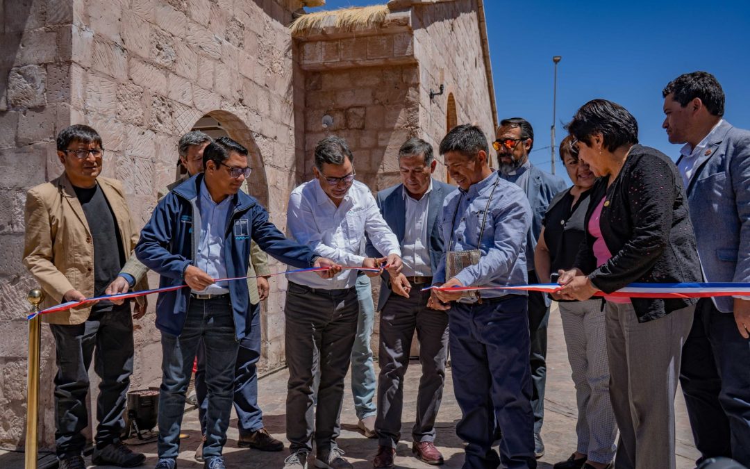 Trabajo colaborativo: comunidad de Camar y Minera Zaldívar festejaron la inauguración de la nueva iglesia local