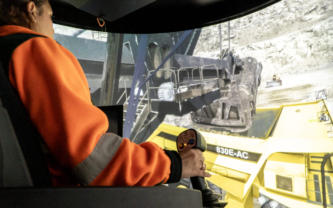 Nuevo simulador mejorará la operación de palas y CAEX