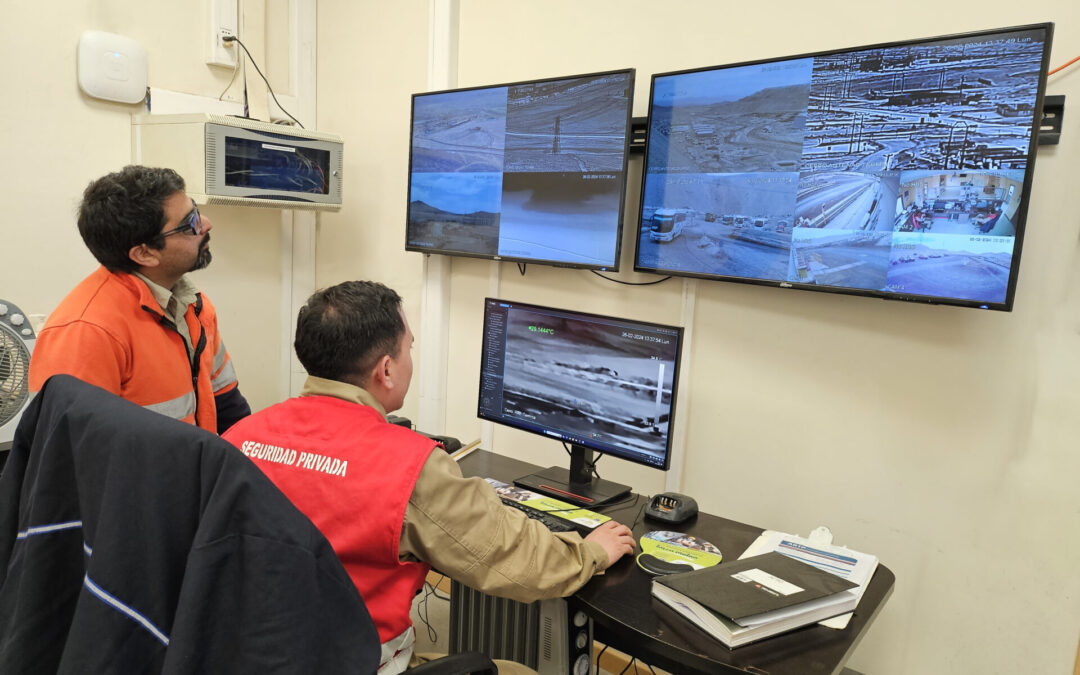 ¡Mayor vigilancia y protección! Instalan nuevas cámaras de seguridad en faena