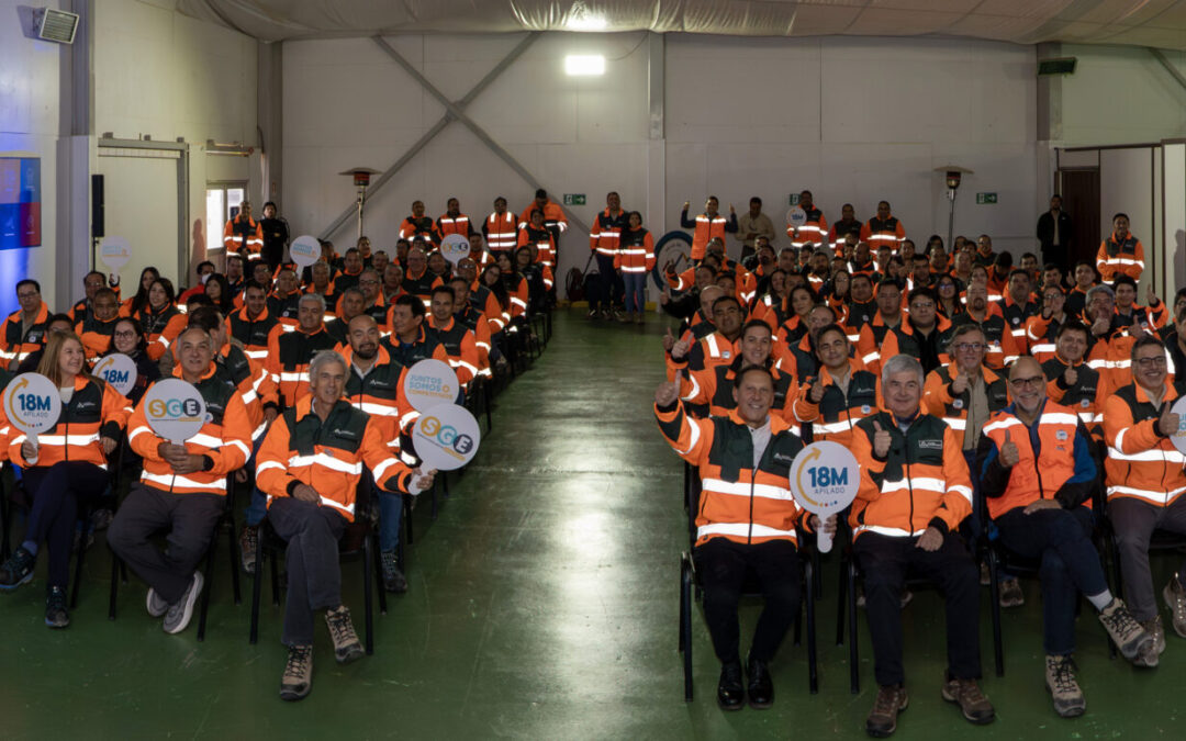 ¡Compromiso de todos! Lanzan el Sistema de Gestión de Excelencia en Minera Zaldívar