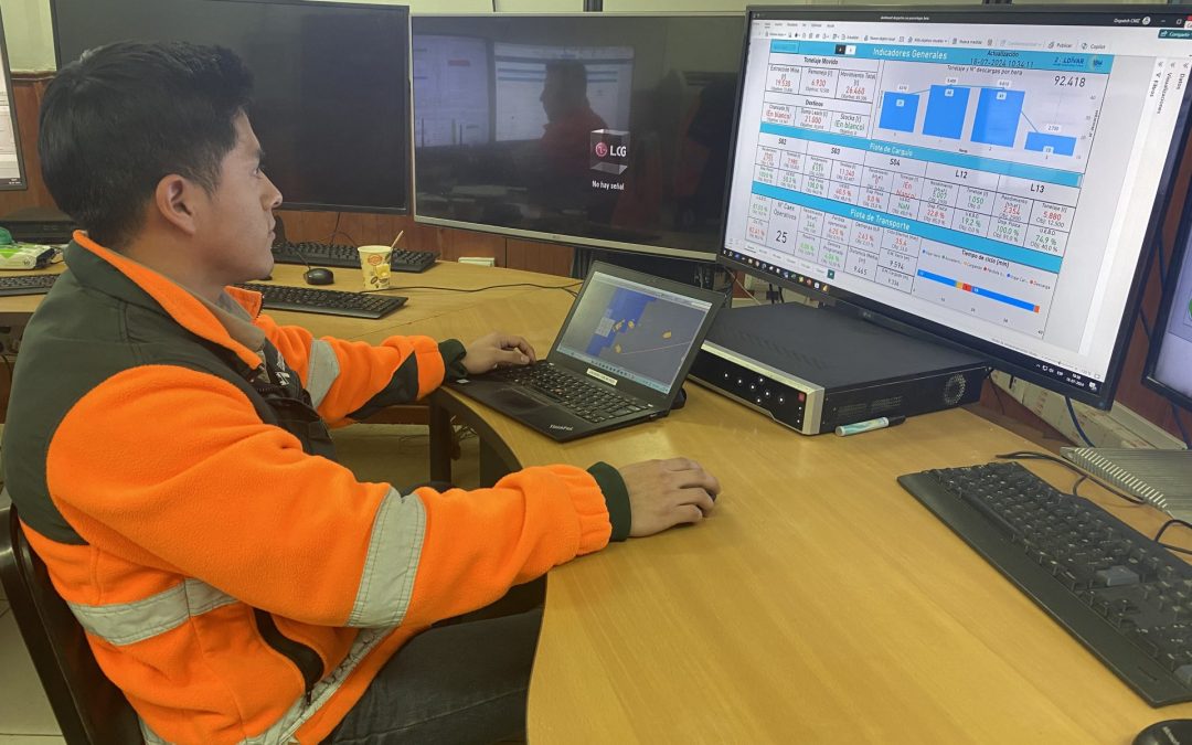 Carguío y Transporte implementó panel virtual para mejorar la producción en tiempo real