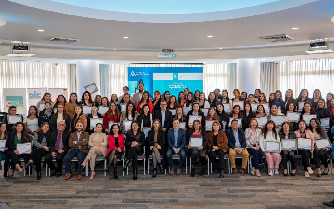 99 antofagastinas recibieron becas formativas de apoyo a la empleabilidad