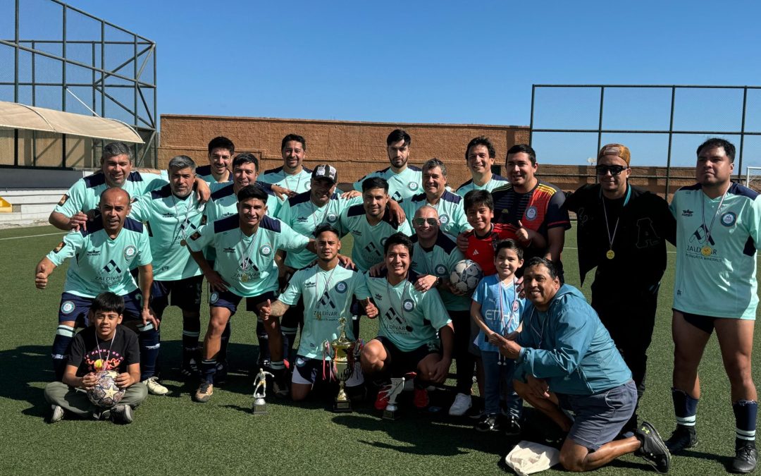 Minera Zaldívar triunfa en cuadrangular de fútbol ‘Elvis Osorio’