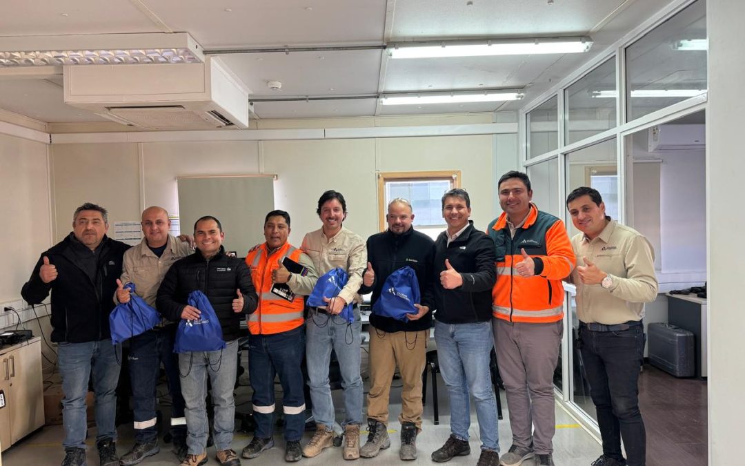 Reconocen a equipo por cambio de cadena del apron feeder