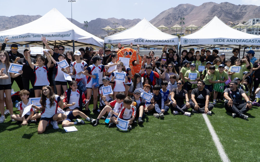 Deporte en la infancia: la Compañía apoyó jornada de mini atletismo en Antofagasta
