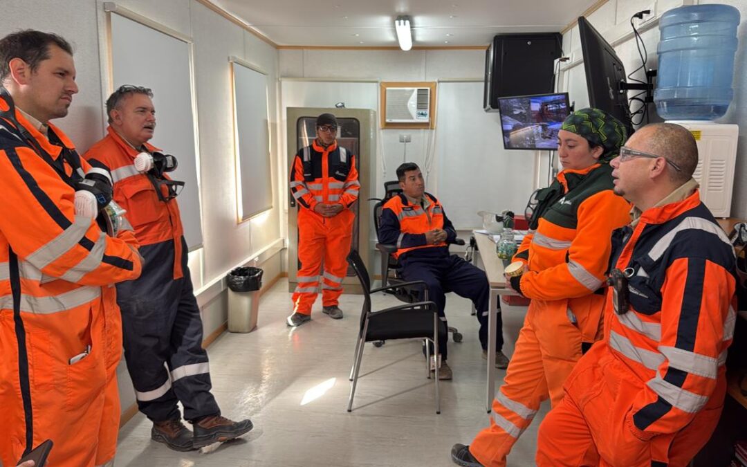 Nueva sala de control en Área Seca redujo exposición de personas a ruido operacional