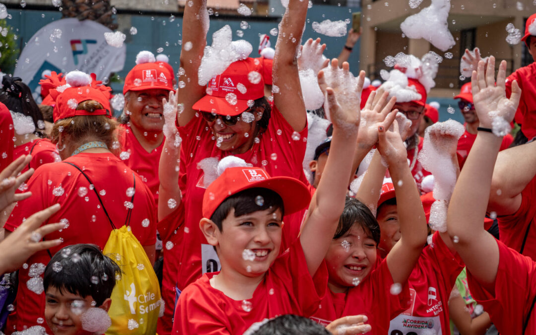 Corrida Navideña alegró la costanera de Antofagasta