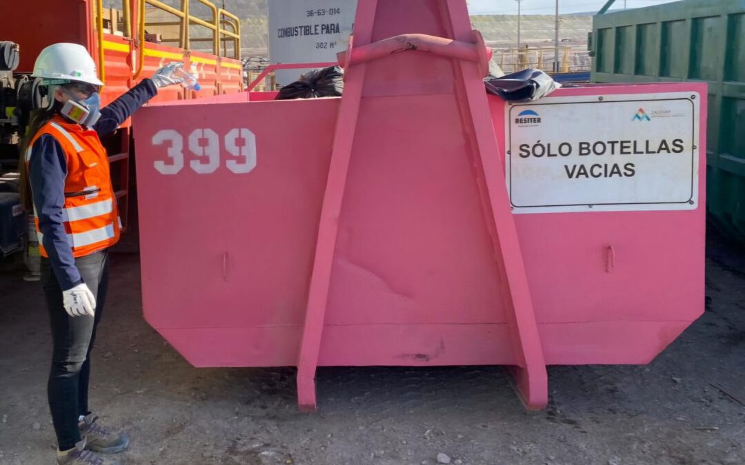 Optimizan gestión de residuos industriales en faena