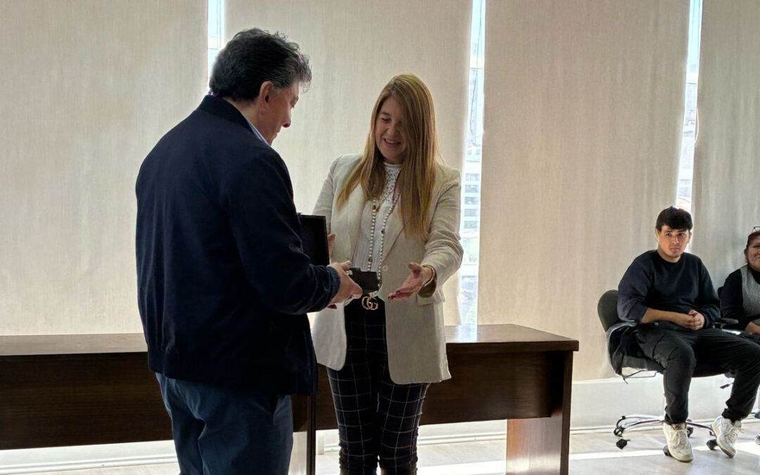 Zaldívar fue clave en premio de excelencia entregado por la Mutual de Seguridad