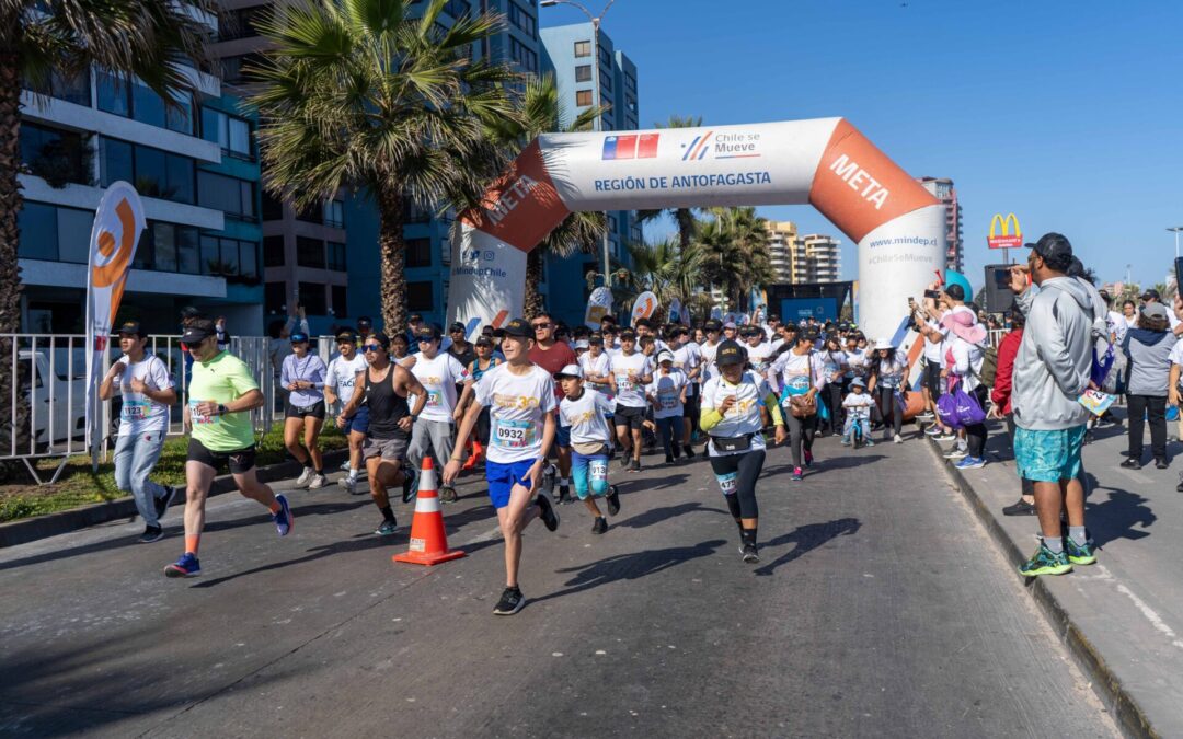 Más de 1.500 personas disfrutaron la Corrida Familiar que celebró los 30 años de Minera Zaldívar