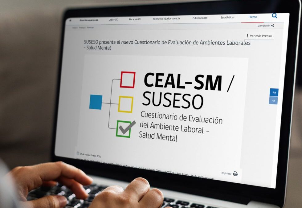Aplicación de nueva encuesta psicosocial permitirá seguir promoviendo entornos de trabajo saludables