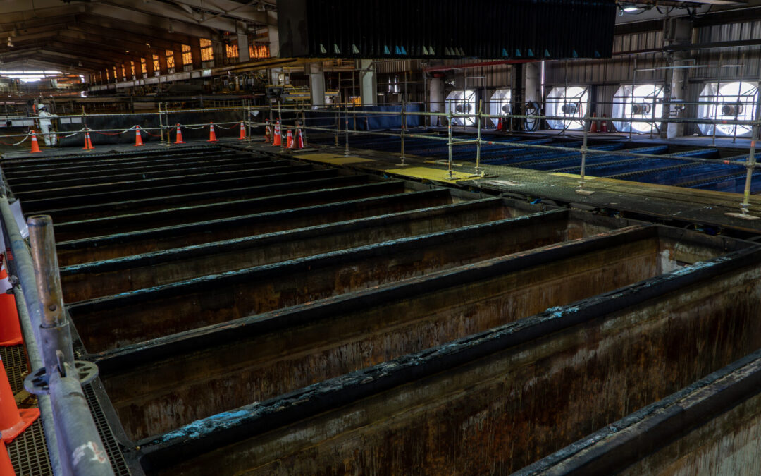 Equipos de la Compañía iniciaron trabajos en Nave de electro-obtención