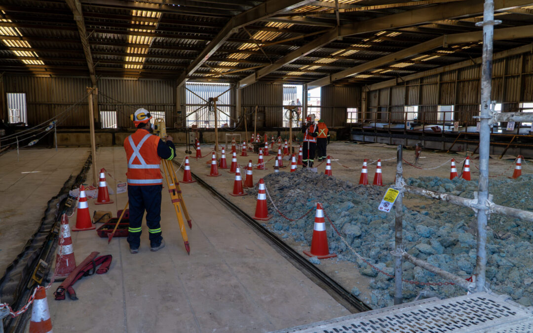 Reparaciones en Stripping D buscan optimizar la seguridad y producción