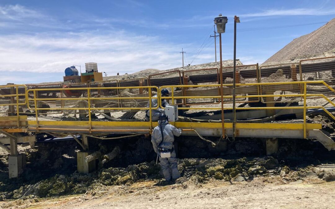 Área Seca impulsa monitoreo en línea de ácido clorhídrico en apilado