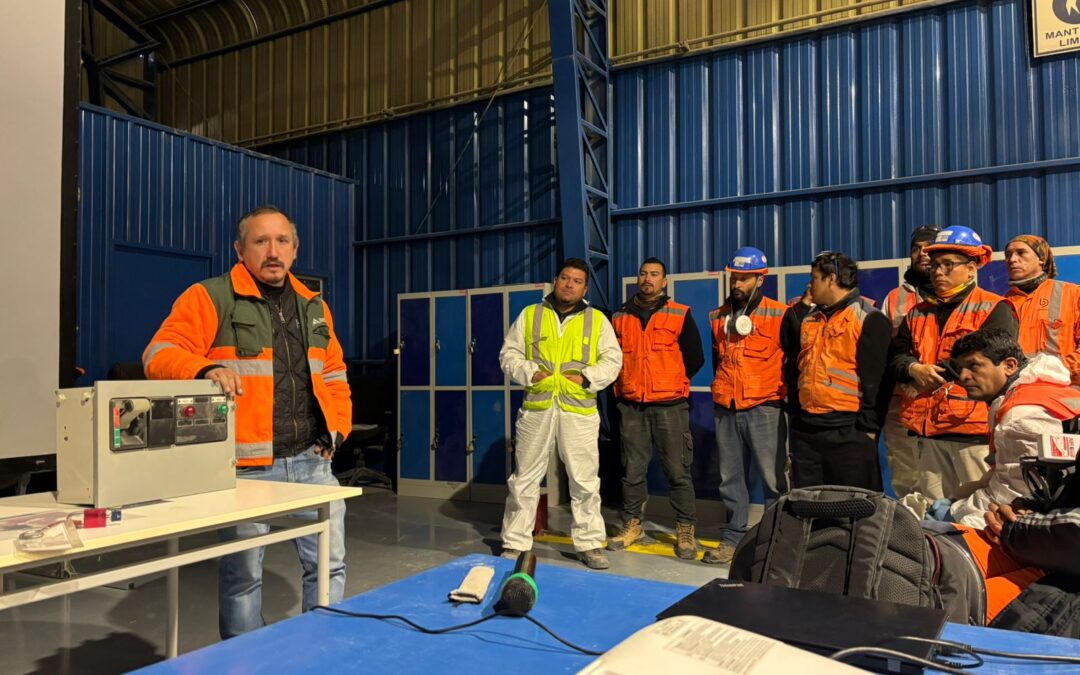 Actualizan procedimiento de aislación y bloqueo de energías en las labores que se desarrollan en la Compañía