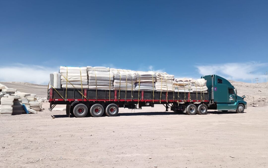 Servicio a las Personas gestionó el retiro y reciclaje de 500 colchones