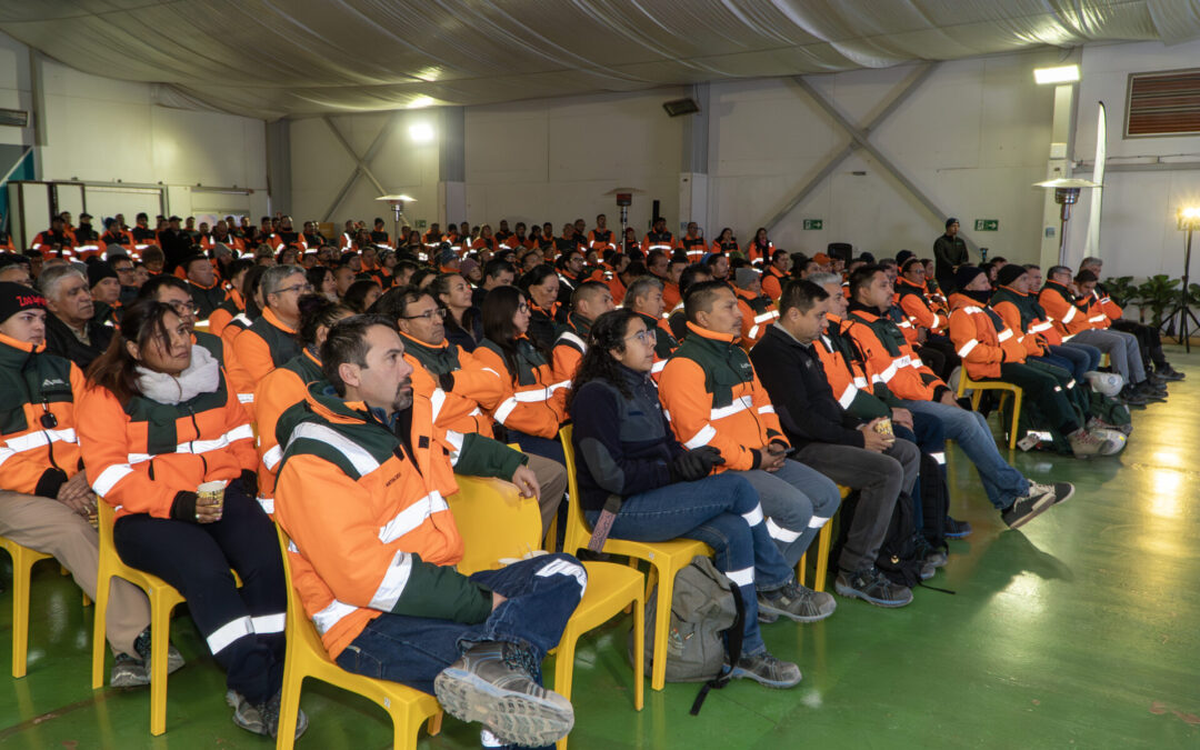 Evolución cultural, nuevos CAEX y proyectos habilitadores marcaron reunión informativa