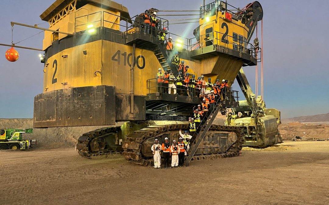 Mantenimiento de Pala S02 finaliza sin accidentes y en tiempo récord